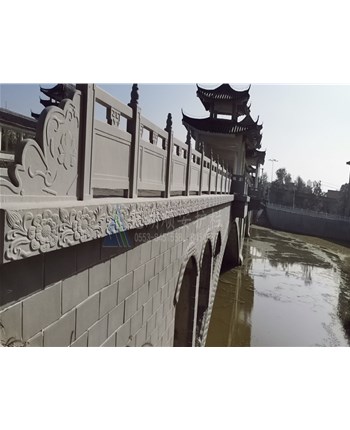 渦陽(yáng)縣渦楚河橋梁裝飾項(xiàng)目收關(guān)